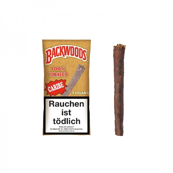 Backwoods Caribe (Wild Rum) Zigarren (1x 5er)