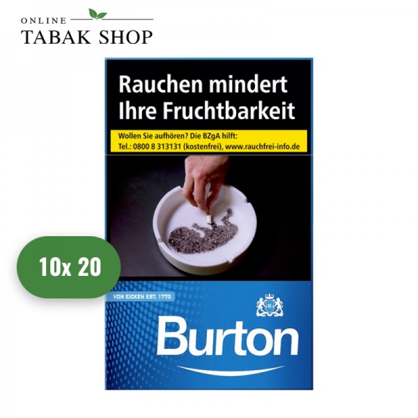 Burton Blue Zigaretten "OP" (10 x 20er)