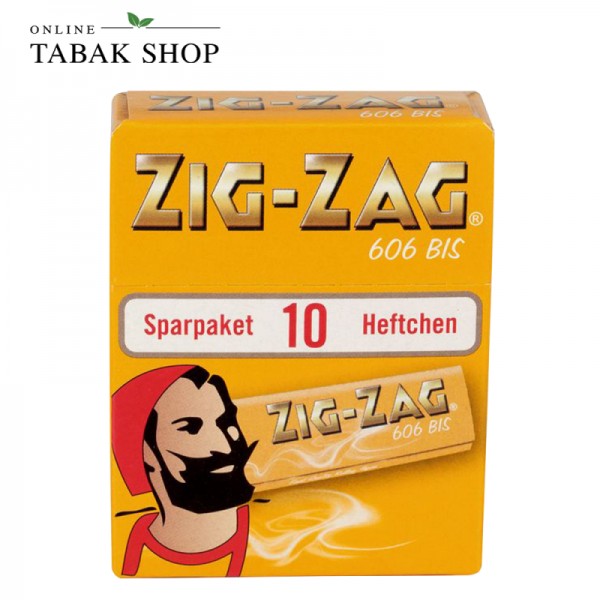 ZIG ZAG Blättchen (Gelb) Sparpaket (1 x 10er)