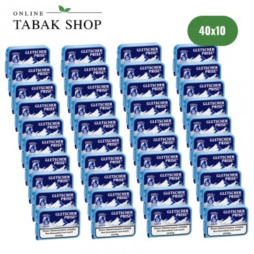 Pöschl Gletscherprise Snuff Schnupftabak Dose (40x 10g)
