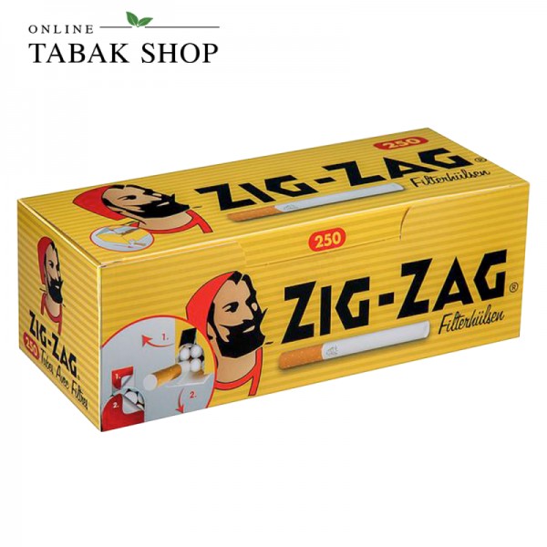 ZIG ZAG Filterhülsen (1x 250 Stück)