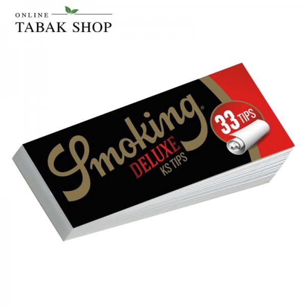 Smoking DELUXE Filter Tips KING SIZE (1x 33er)