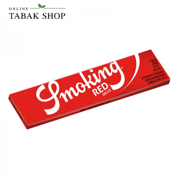 Smoking Red King Size 33er Blättchen