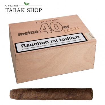Meine 40er Brasil Zigarren 50er Holzkiste
