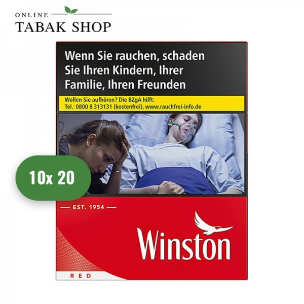 Winston Red Zigaretten L (10 x 20er)