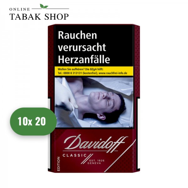 Davidoff Classic Zigaretten OP (10 x 20er)