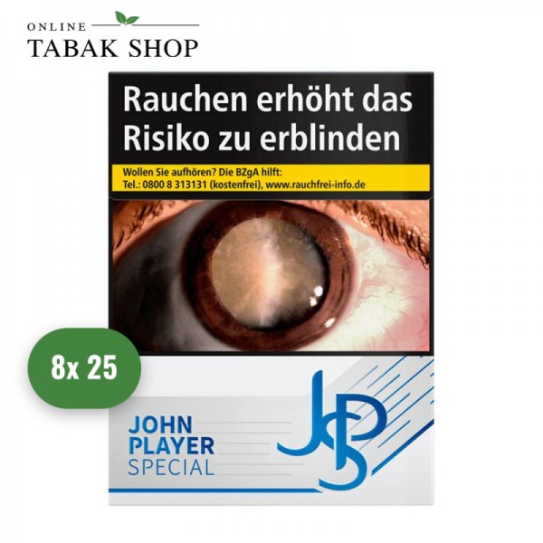 JPS Blau Zigaretten XXL (8 x 25er)