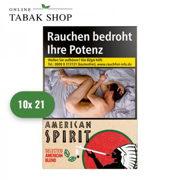 American Spirit Selected American Blend Zigaretten OP L (10 x 20er)