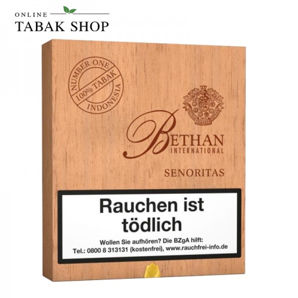 Dannemann Bethan International "Senoritas Number One Indonesia" Zigarillo (1x 20er)