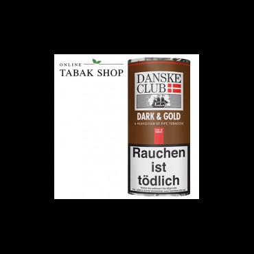 Danske Club Dark & Gold Pfeifentabak 50g Pouch