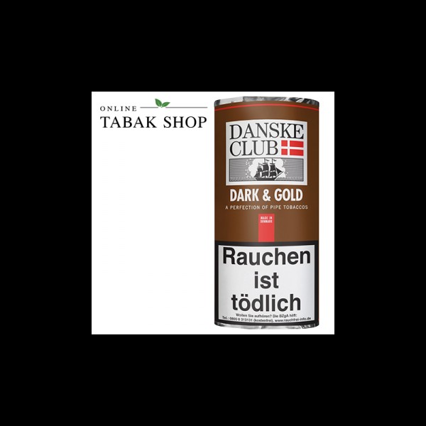 Danske Club Dark & Gold Pfeifentabak 50g Pouch