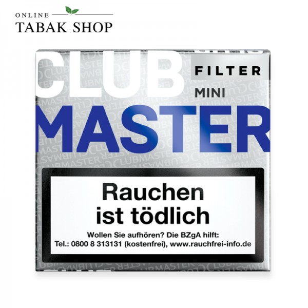 CLUBMASTER "Mini Blue Filter" Zigarillos [No. 282] 5er / 20er