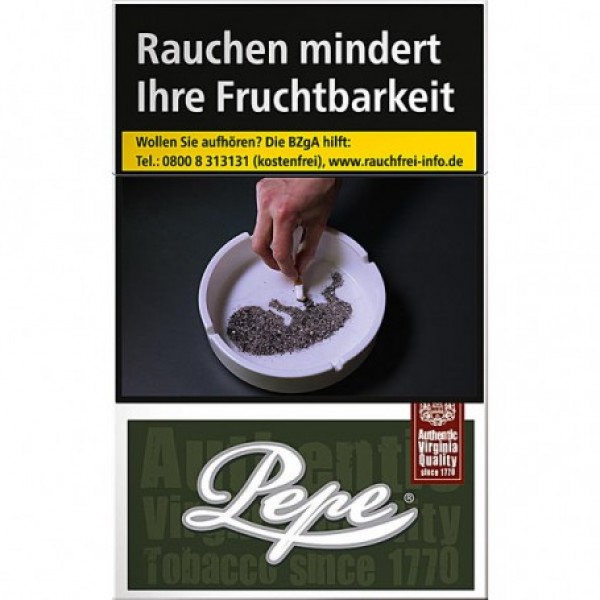 PEPE Dark Green Zigaretten "OP" (10 x 20er)