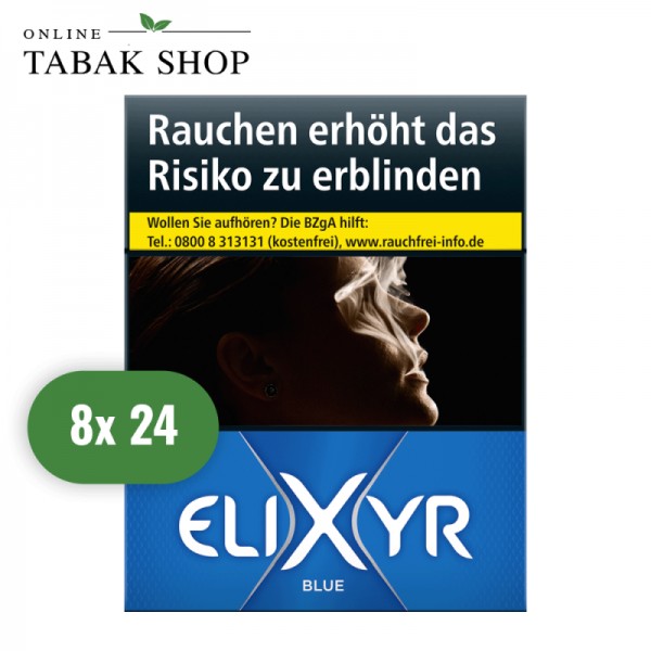 ELIXYR Blue [Blau] "XL" Zigaretten (8 x 23er)