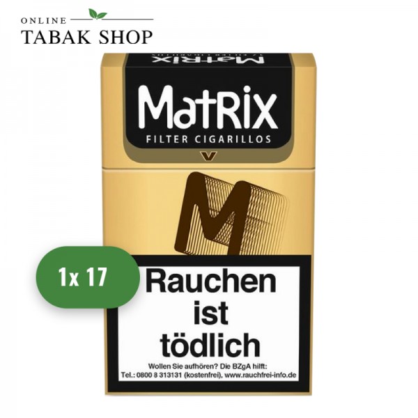 Matrix Vanille Filter Cigarillos 17er Schachtel
