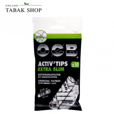 OCB Activ Tips Extra Slim 6mm (1x 50er) Beutel