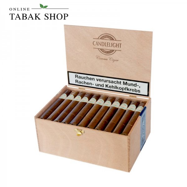 Candlelight Corona Sumatra Zigarren 50er Holzkiste