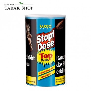 Fargo Tabak Stopf-Dose Blau 122g