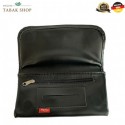 Tabakbeutel Drehtasche Schwarz oder Braun Kunstleder