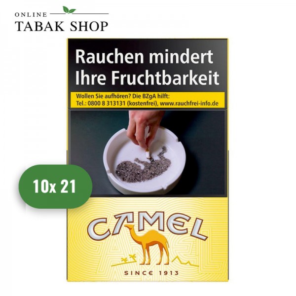 Camel Yellow Zigaretten BP L (10 x 20er)
