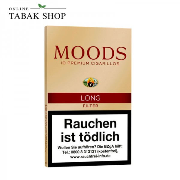 Dannemann Moods Long Filter Zigarillos (1 x 10er)