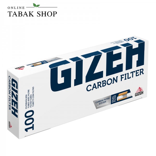 Gizeh Carbon Filterhülsen 100er Packung