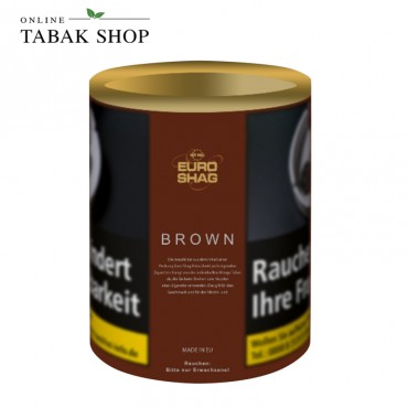 Euro Shag Brown "Bright" Feinschnitt 110g Dose