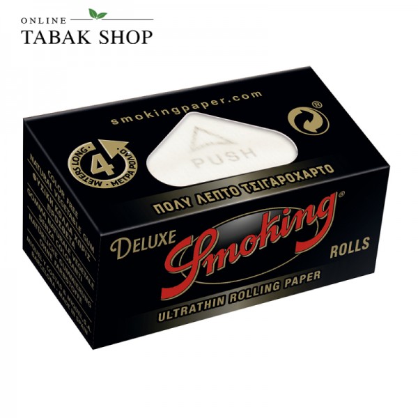 Smoking DELUXE ROLL Ultra Thin Paper 4m