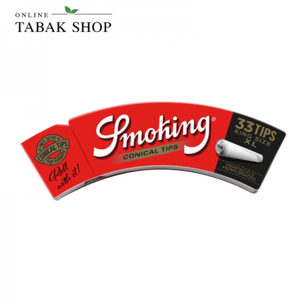 Smoking "Black" Conical Tips King Size XL 33er Packung