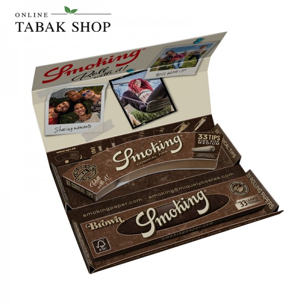 Smoking LUXURY PACK Brown 33er