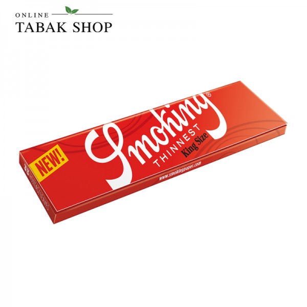 Smoking "Thinnest" King Size 33er Blättchen