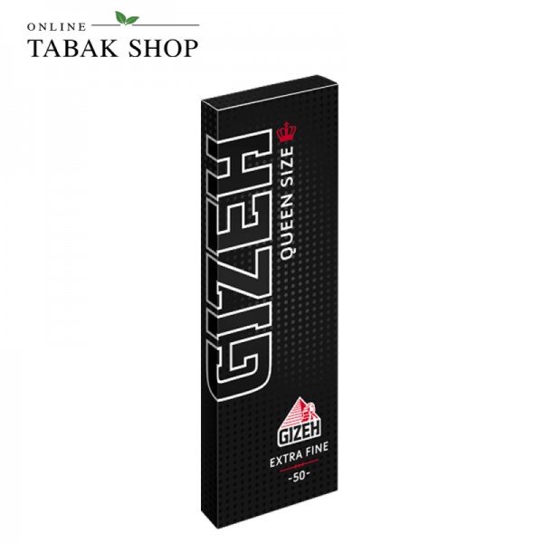 GIZEH Black Queen Size  Blättchen / Zigarettenpapier (1 x 50er)