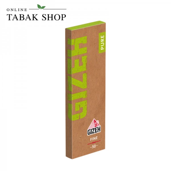 GIZEH Pure Fine Zigarettenpapier / Blättchen (1x 50er)