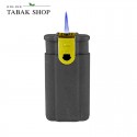 TobaliQ "Feuer & Flamme" - Double Flame Lighter (Gold Edition) Farbe Schwarz oder Weiß