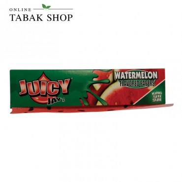Juicy Jay`s Watermelon (Wassermelone) aromatisierte King Size Slim Blättchen (1x 32er)