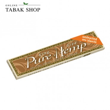 Pure Hemp King Size Unbleached 33er Blättchen