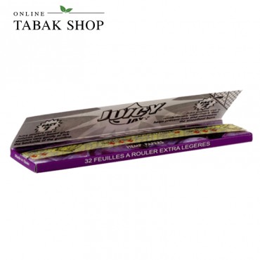 Juicy Jay`s Grape (Traube) aromatisierte King Size Slim Blättchen (1x 32er)