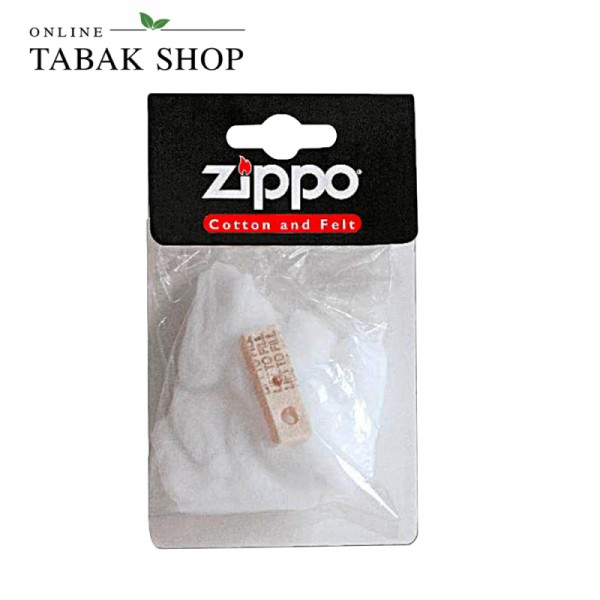 ZIPPO Watte & Filz / Cotton & Felt