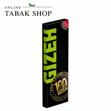 GIZEH Black Fine Blättchen / Zigarettenpapier (1x 50er)