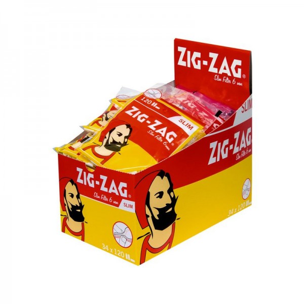 ZIG ZAG Spezial Drehfilter Slim 6mm (1x 120er)