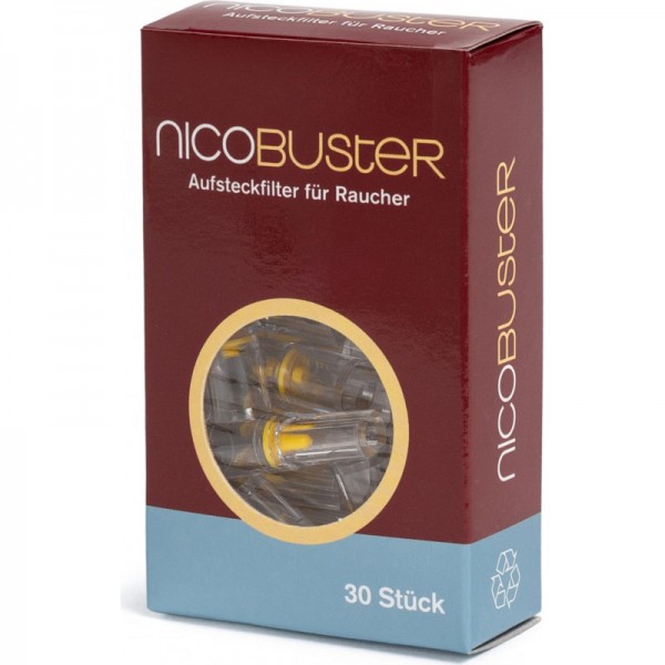 Nicobuster Filterspitzen 8mm 30er Packung