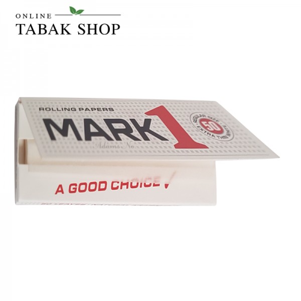 MARK1 Regular Size Extra Thin White / WEISS Rolling Paper (1x 50er)